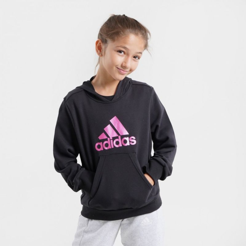 Product: SWEAT C/CAPP.BOS HD BLACK-FUXIA (1 of 3)