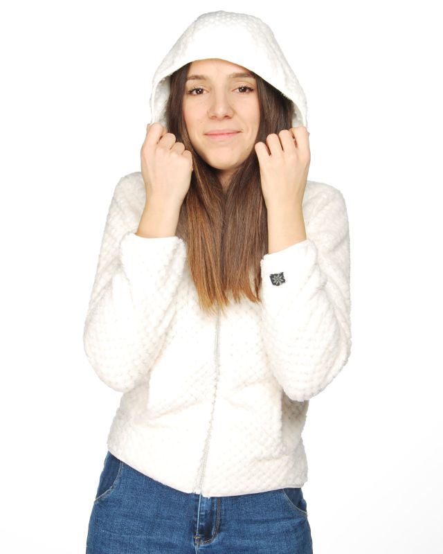 Product: JACKET C/CAPP.ORSETTO FOSCA WHITE (1 of 5)