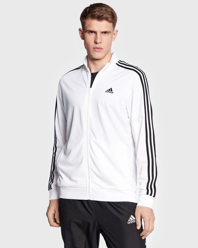 Product: ADIDAS-GIACCA DA ALLENAMENTO PRIMEGREEN ESSENTIALS WARM-UP 3-STRIPES-H46102 (1 of 5)