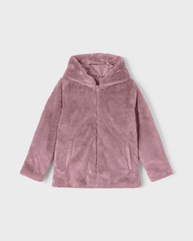 Product: NAME IT - RAGAZZA GIUBBINO ROSA CON PELLICCIA (1 of 4)
