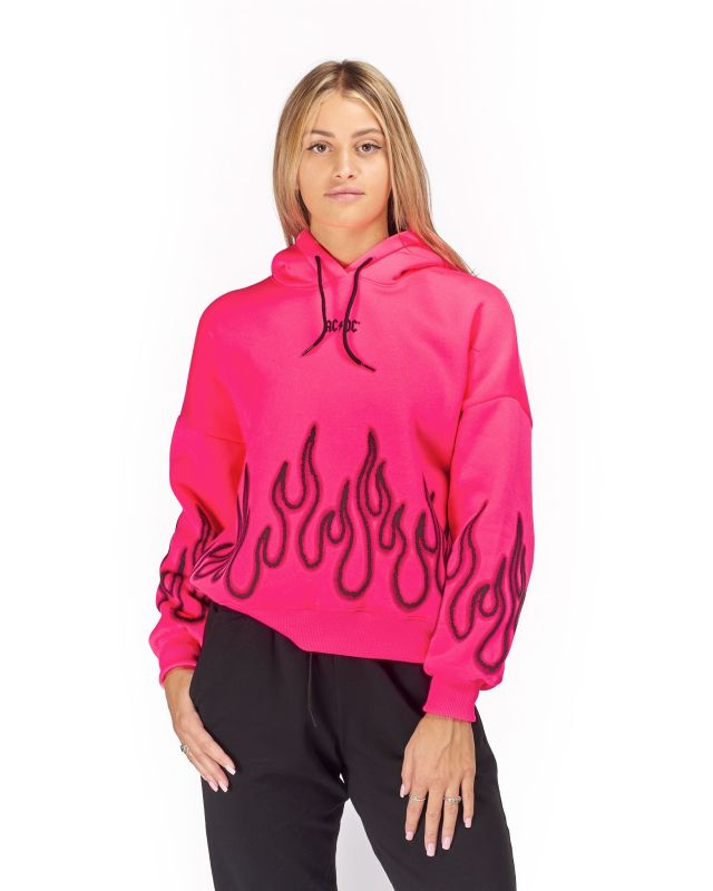 Product: ACDC - DONNA FELPA INVERNALE CON CAPPUCCIO (1 of 2)