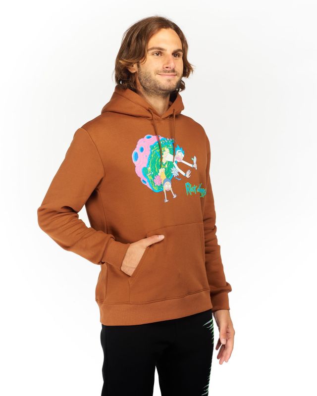 Product: RICK AND MORTY - UOMO FELPA CON CAPPUCCIO (1 of 5)