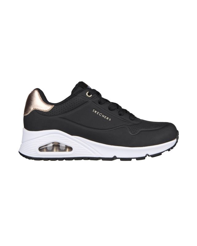 Product: SKECHERS UNO GOLDEN AIR - Sneakers da donna nera e oro (1 of 10)