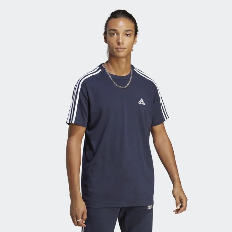 Product: ADIDAS - T-SHIRT ESSENTIALS SINGLE JERSEY 3-STRIPES - IC9335 (1 of 3)