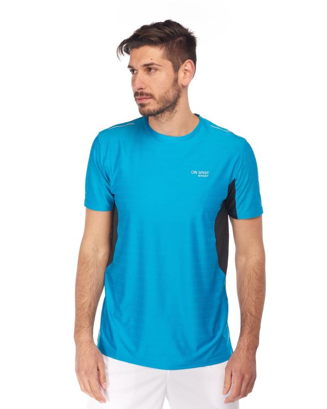 Product: T-SHIRT MM TREKKING ALFIO BLUE-DK GREY (1 of 5)