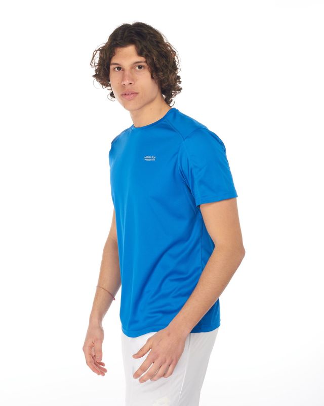 Product: WAIKIKI RUN - T shirt da running blu in meh traspirante (1 of 4)