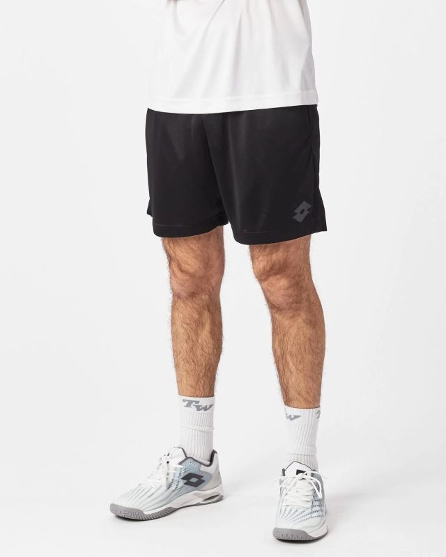 Product: LOTTO - Pantaloncini corti sportivi da uomo neri in tessuto traspirante (1 of 3)