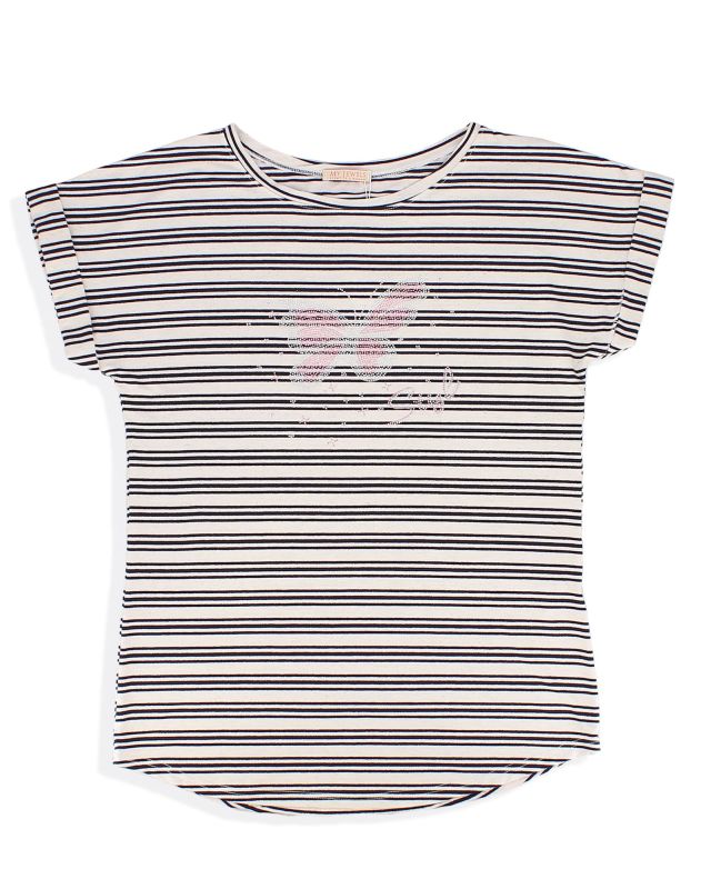 Product: MY JEWELS - DONNA TSHIRT MANICA CORTA A RIGHE (1 of 3)