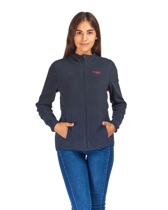 Product: ON SPIRIT - PILE DONNA FULL ZIP BLU - LUANA (1 of 4)