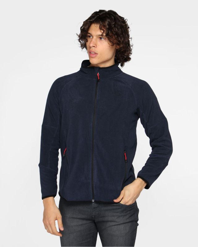 Product: ON SPIRIT - PILE  RIGATO UOMO  FULL  BLU SCURO- FABIO (1 of 4)