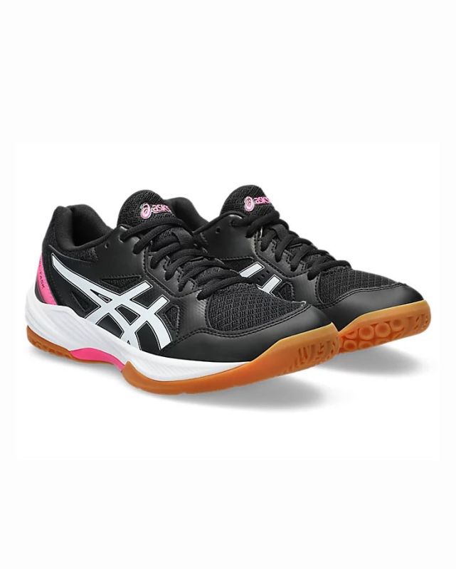 Product: ASICS - Scarpa da indoor donna nera e bianca con dettagli fuchsia e intersuola GEL - GEL TASK 3 (1 of 7)