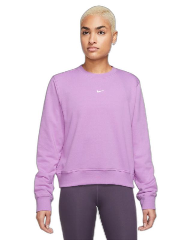 Product: NIKE - Felpa da donna lilla in tessuto traspirante con logo bianco (1 of 2)