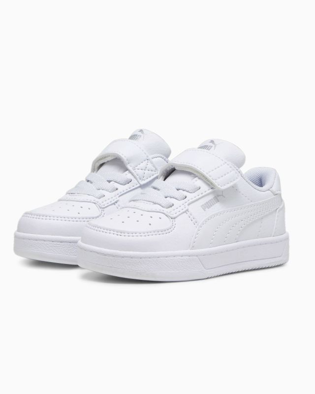 Product: PUMA - Sneaker da bambina bianca con strappo, numerata 20/27 - CAVEN 2.0 AC INF (1 of 5)