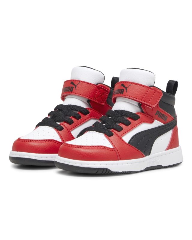 Product: PUMA - Sneakers alta REBOUND V6 MID per bimbi ai primi passi numerata 20/27   396542-03 (1 of 5)