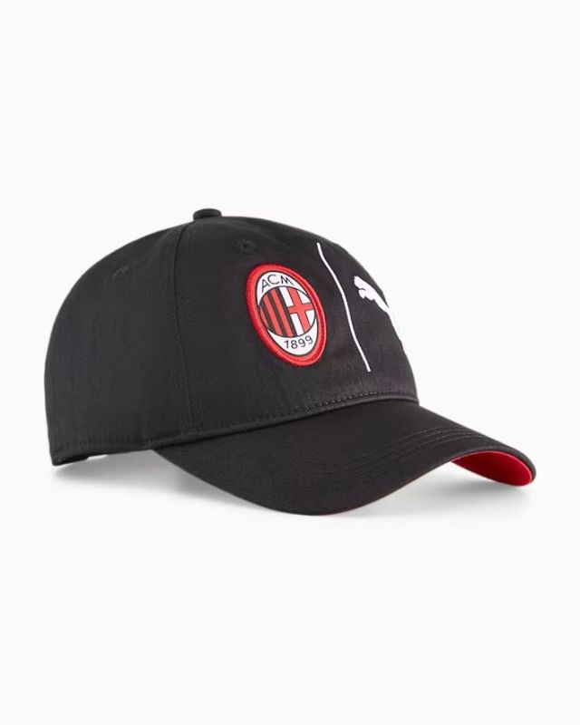Product: PUMA - Cappello nero con logo bianco Milan (1 of 3)
