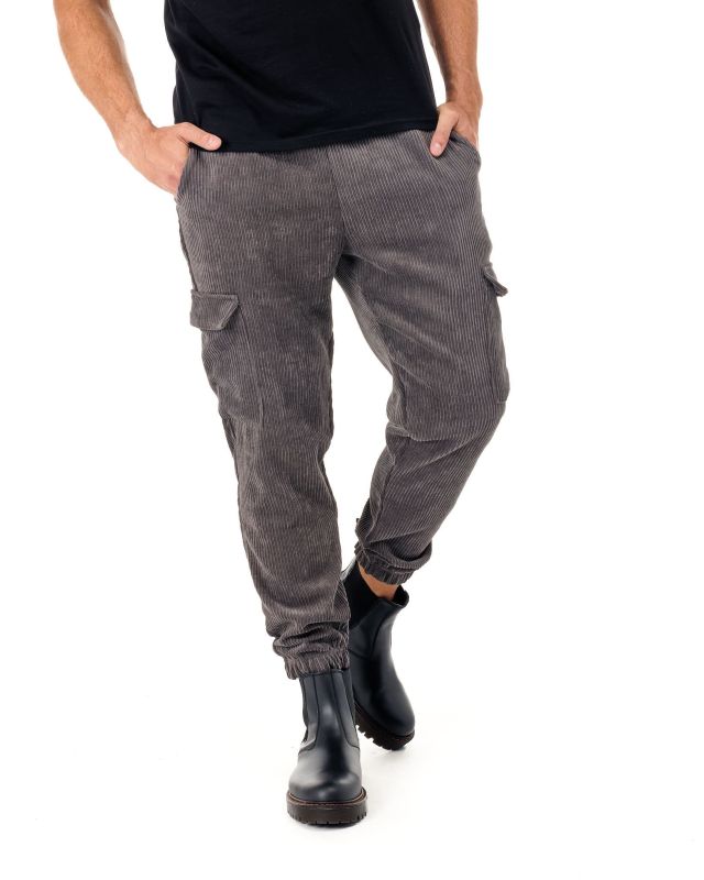Product: ON SPIRIT - UOMO PANTALONE TASCHE LATERALI VELLUTO (1 of 5)