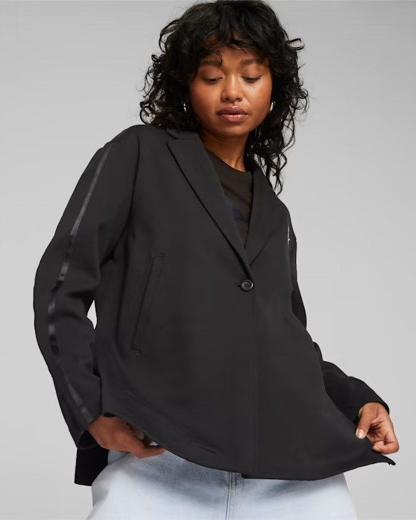 Product: PUMA - Blazer da donna nero con chiusura a bottoni (1 of 3)