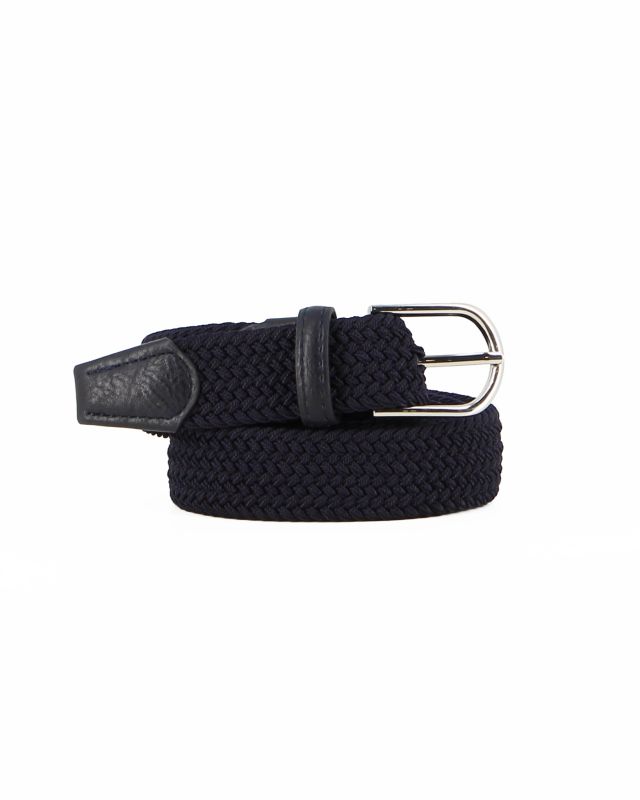 Product: NAZARENO GABRIELLI - Cinta blu junior, intrecciata ed elasticizzata (1 of 3)