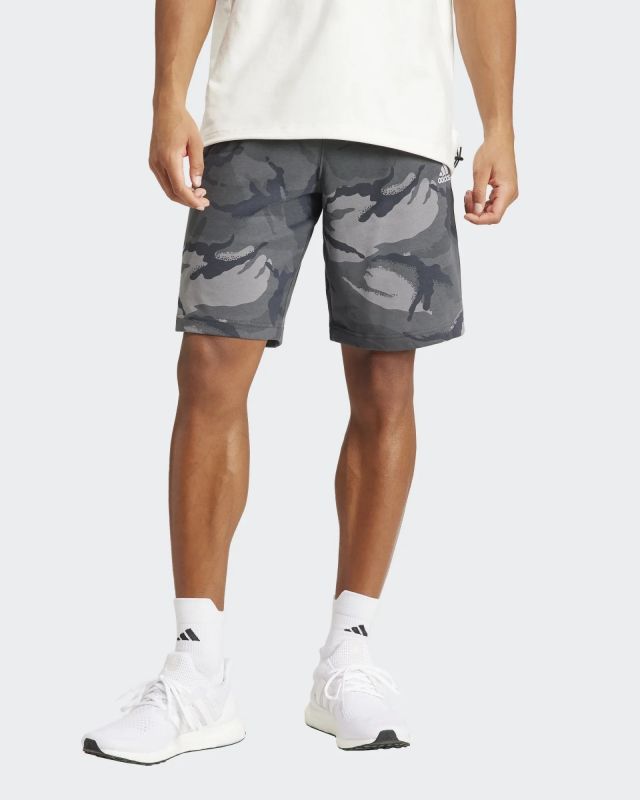 Product: ADIDAS - M BL CAMO HD - Pantalonicino da uomo nero camouflage con logo bianco - IS2017 (1 of 3)