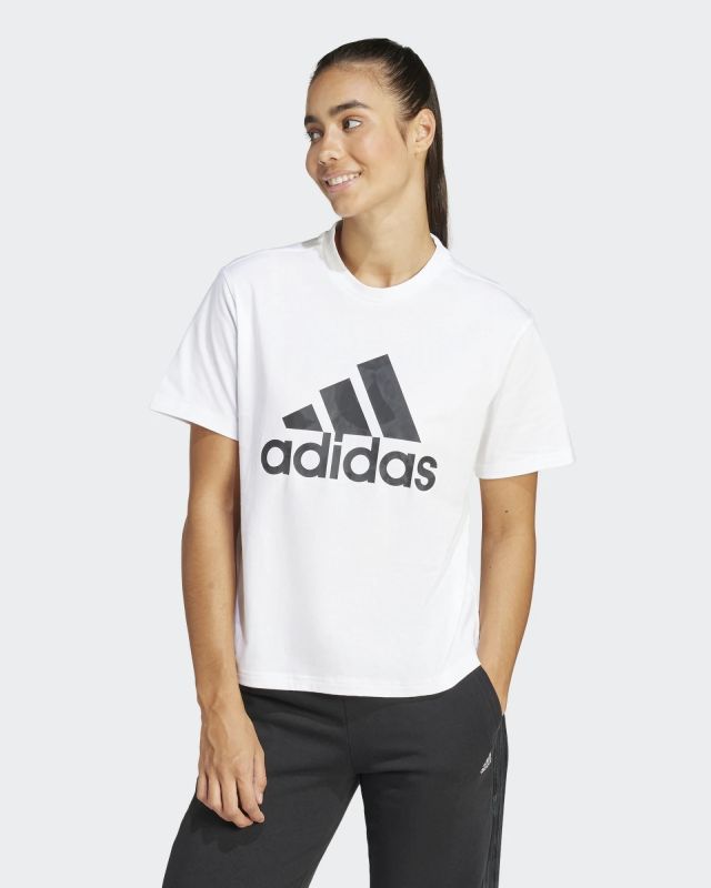 Product: ADIDAS - T-SHIRT BIANCA DA DONNA AOP TEE - IN7314 (1 of 3)