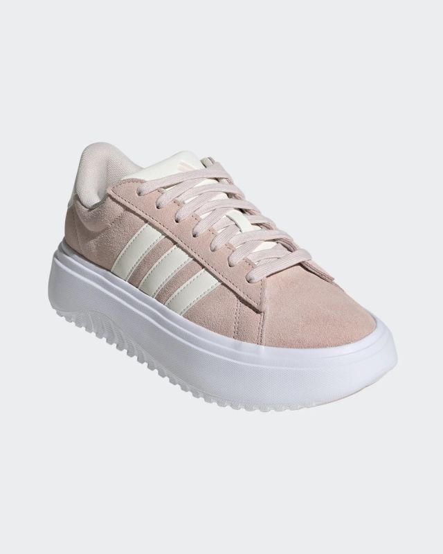 Product: ADIDAS - SCARPA GRAND COURT PLATFORM SUEDE ROSA DA DONNA - IE1104 (1 of 5)
