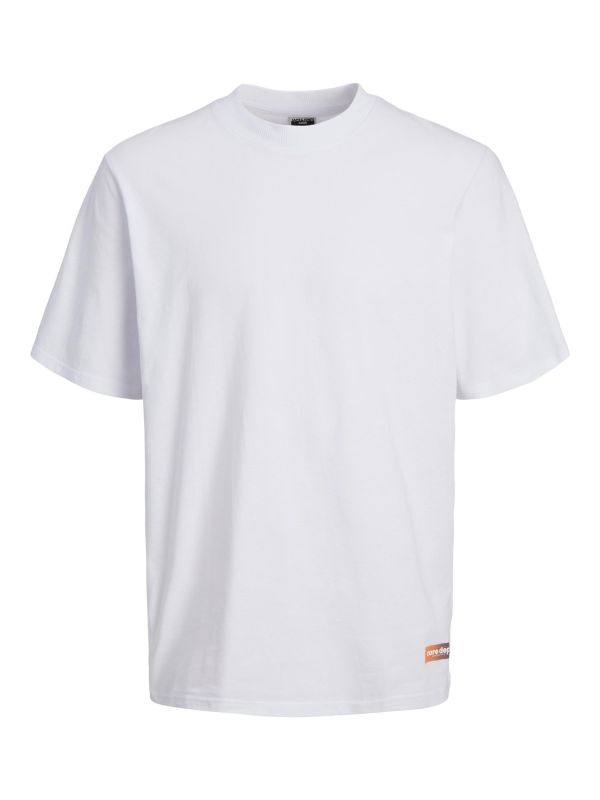 Product: JACK&JONES - T-SHIRT MEZZA MANICA BIANCA DA UOMO WIDE FIT (1 of 2)