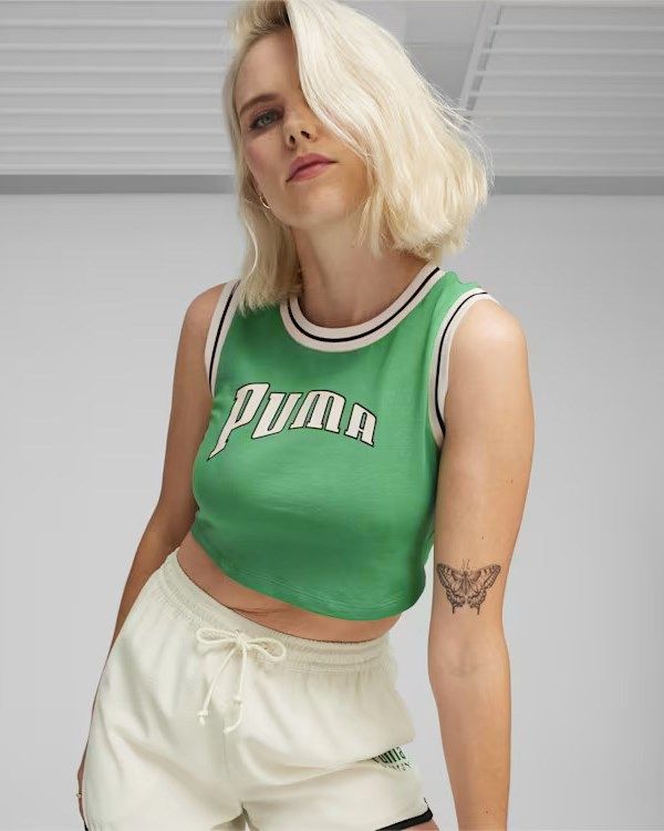 Product: PUMA - T-SHIRT DA DONNA VERDE TEAM FOR THE FANBASE GRAPHIC - 625024-86