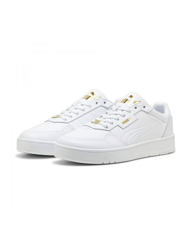 Product: PUMA - SCARPA DA UOMO BIANCA COURT CLASSIC LUX - 395019-01