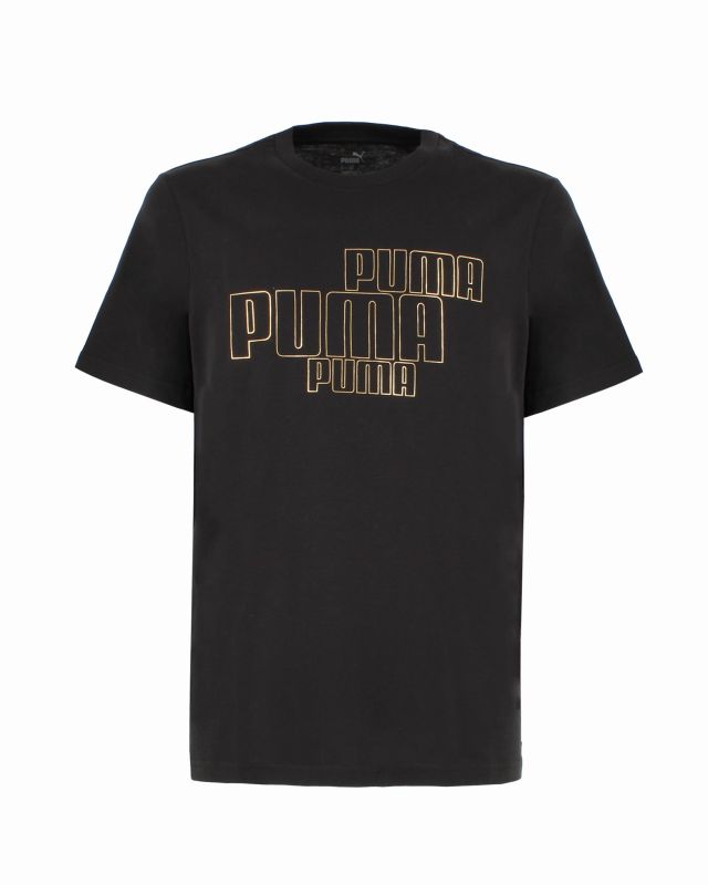 Product: PUMA - T-SHIRT NERA DA UOMO GRAPHICS FOIL TEE - 680181-01 (1 of 2)