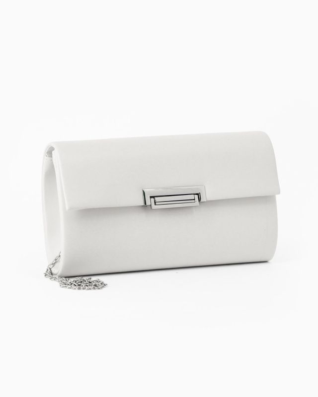 Product: MISS GLOBO - Pochette bianca con patta (1 of 4)