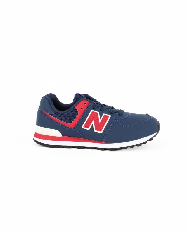 Product: NEW BALANCE - SCARPA SNEAKERS BLU E ROSSA CON LACCI NUMERATA 35.5-40 GC574KIK (1 of 10)