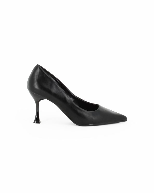 Product: MISS GLOBO - Décolleté nera con sottopiede in memory foam, tacco 7,5CM (1 of 4)