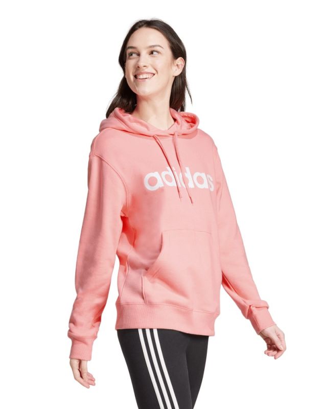 Product: ADIDAS - FELPA CON CAPPUCCIO LIN FT HD ROSA - IY9186 (1 of 6)