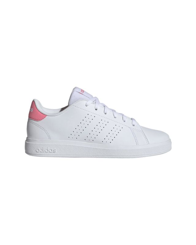 Product: ADIDAS ADVANTAGE BASE 2.0 J- Scarpa bianca e rosa numerata 36-40 (1 of 9)