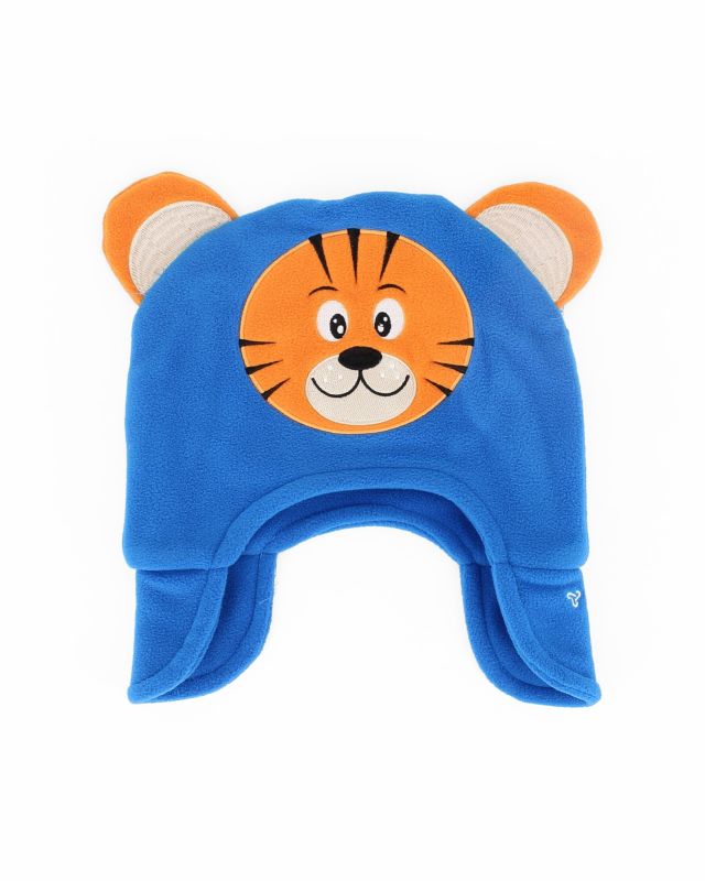 Product: BRUGI - BERRETTO BLU IN PILE CON ORECCHIE PER BAMBINI (1 of 2)