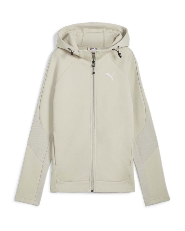 Product: PUMA - FELPA TECH BEIGE DA DONNA CON CAPPUCCIO EVOSTRIPE 681670-68 (1 of 2)