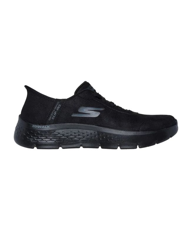 Product: SKECHERS - GO WALK FLEX - MALI - Sneakers nera da donna con soletta ammortizzata in memory foam (1 of 5)