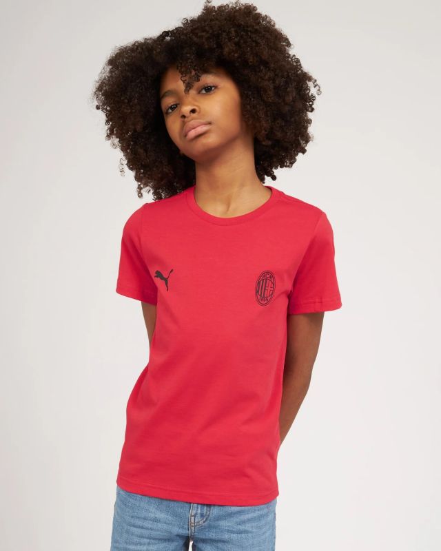 Product: PUMA - T-SHIRT AC MILAN ROSSA DA RAGAZZO (1 of 5)