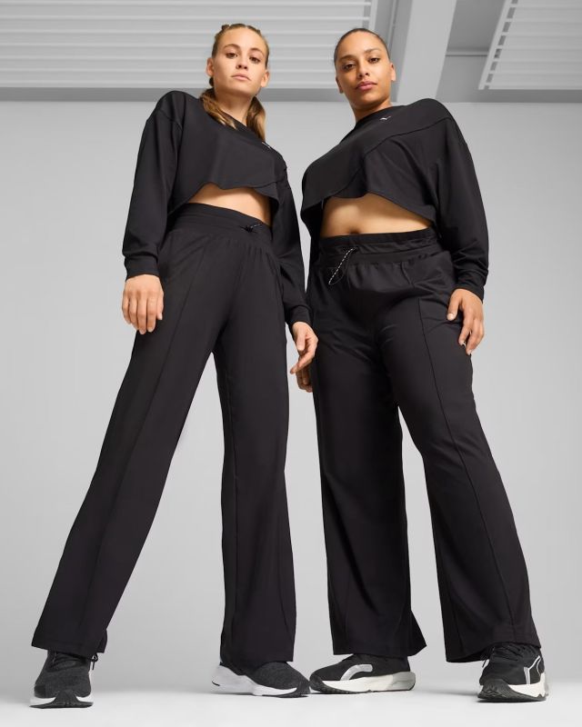 Product: PUMA - LEGGINS CLOUDSPUN HW WIDE LEG NERO - 525764-01 (1 of 7)