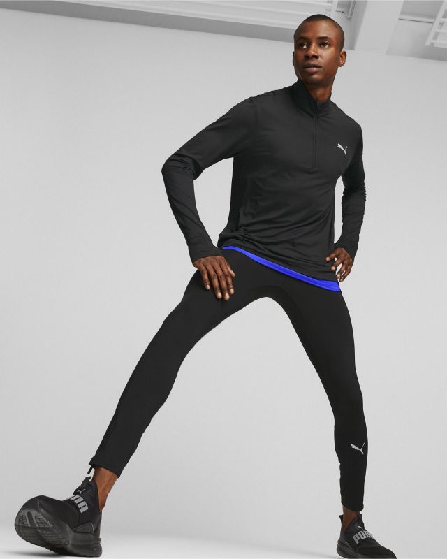 Product: PUMA - LEGGINGS RUN FAVORITE LONG TIGHT NERO DA UOMO - 523161-01 (1 of 5)