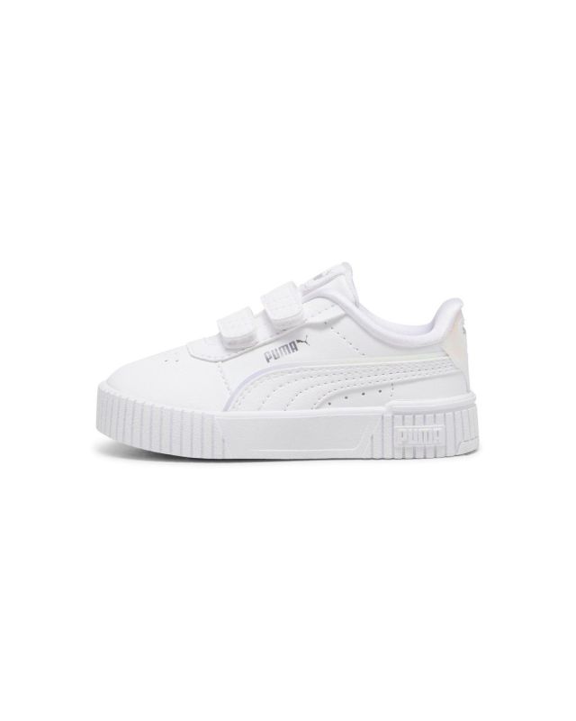 Product: PUMA CARINA 2.0 HOLA 2.0 V INF - Scarpa pianca con tappi, numerata 20-27 (1 of 5)