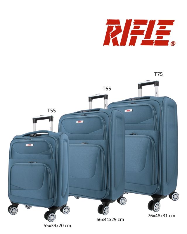 Product: RIFLE - TROLLEY JEANS IN TESSUTO CON DOPPIA TASCA FRONTALE E 4 RUOTE (1 of 5)