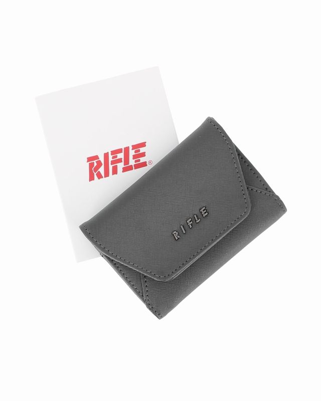 Product: RIFLE - Portafoglio grigio da donna con logo (1 of 3)