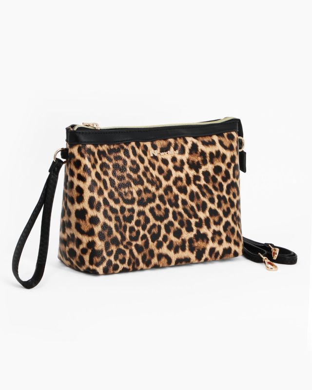 Product: NARDINI - Tracollina leopardata con cinturino da polso (1 of 4)