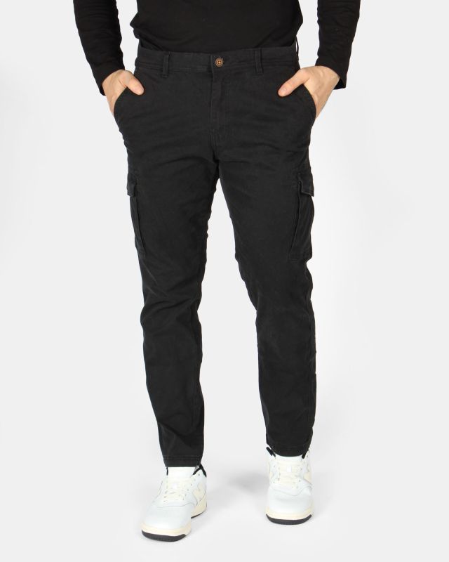 Product: ON SPIRIT - Pantalone cargo stretch nero (1 of 8)