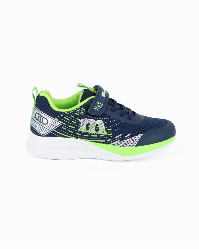 Product: MELANIA - Sneakers blu da bambino con strappo, numerata 31/36 (1 of 4)