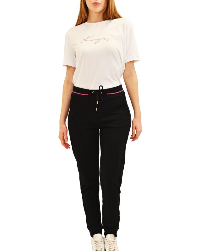 Product: KEY UP - PANTALONE TUTA NERO DA DONNA (1 of 5)