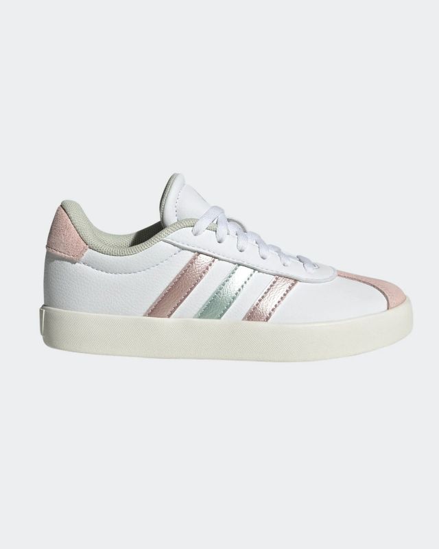 Product: ADIDAS - SCARPA VL COURT 3.0 GS BIANCA ROSA  IE6444 (1 of 8)