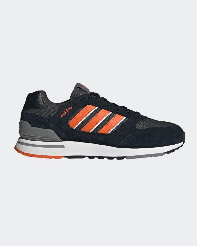 Product: ADIDAS - SCARPA RUN 80S NERA CON DETTAGLI ARANCIONI - ID1266 (1 of 8)