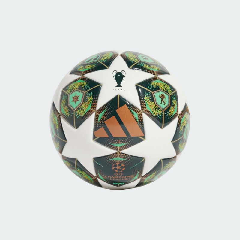 Product: ADIDAS - PALLONE UCL MINI BIANCO, VERDE E LIME,  MISURA 1 - JH1292 (1 of 4)